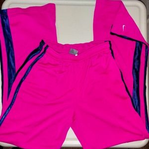 Pink Nike Workout Pants